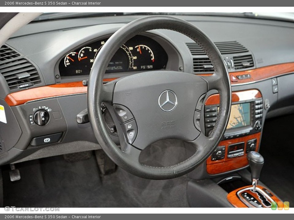 Charcoal Interior Dashboard for the 2006 Mercedes-Benz S 350 Sedan #69913313