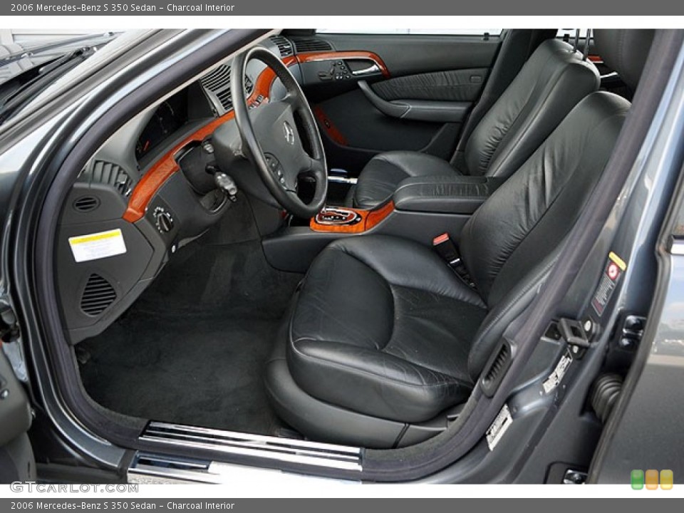 Charcoal Interior Photo for the 2006 Mercedes-Benz S 350 Sedan #69913340