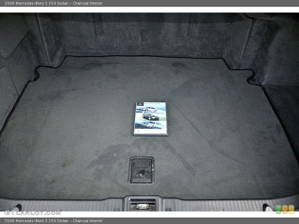 Charcoal Interior Trunk for the 2006 Mercedes-Benz S 350 Sedan #69913382