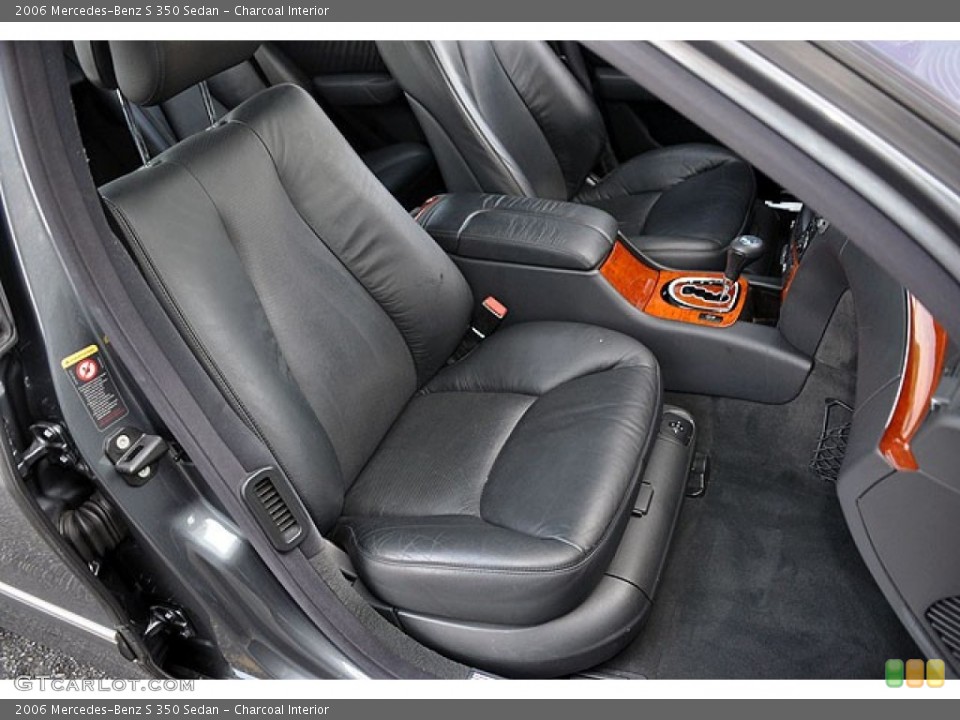 Charcoal Interior Front Seat for the 2006 Mercedes-Benz S 350 Sedan #69913421