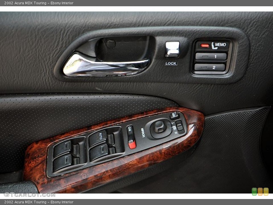 Ebony Interior Controls for the 2002 Acura MDX Touring #69913757