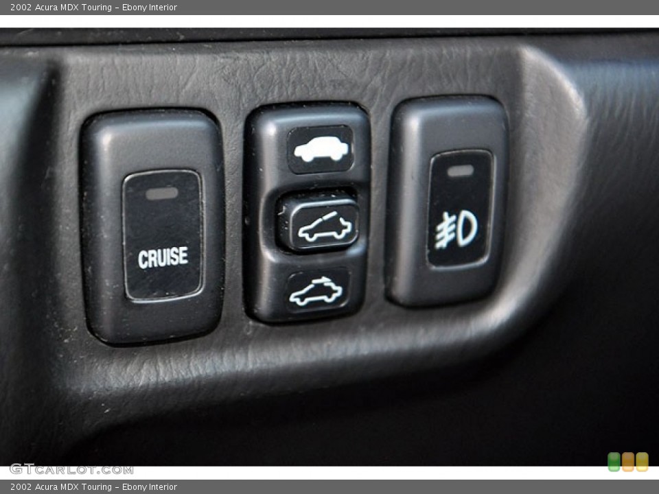 Ebony Interior Controls for the 2002 Acura MDX Touring #69913775