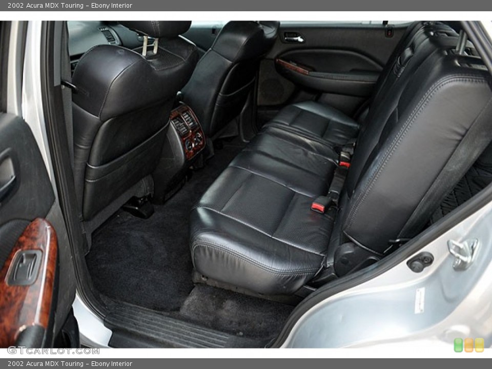 Ebony Interior Rear Seat for the 2002 Acura MDX Touring #69913829