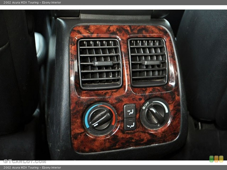 Ebony Interior Controls for the 2002 Acura MDX Touring #69913838