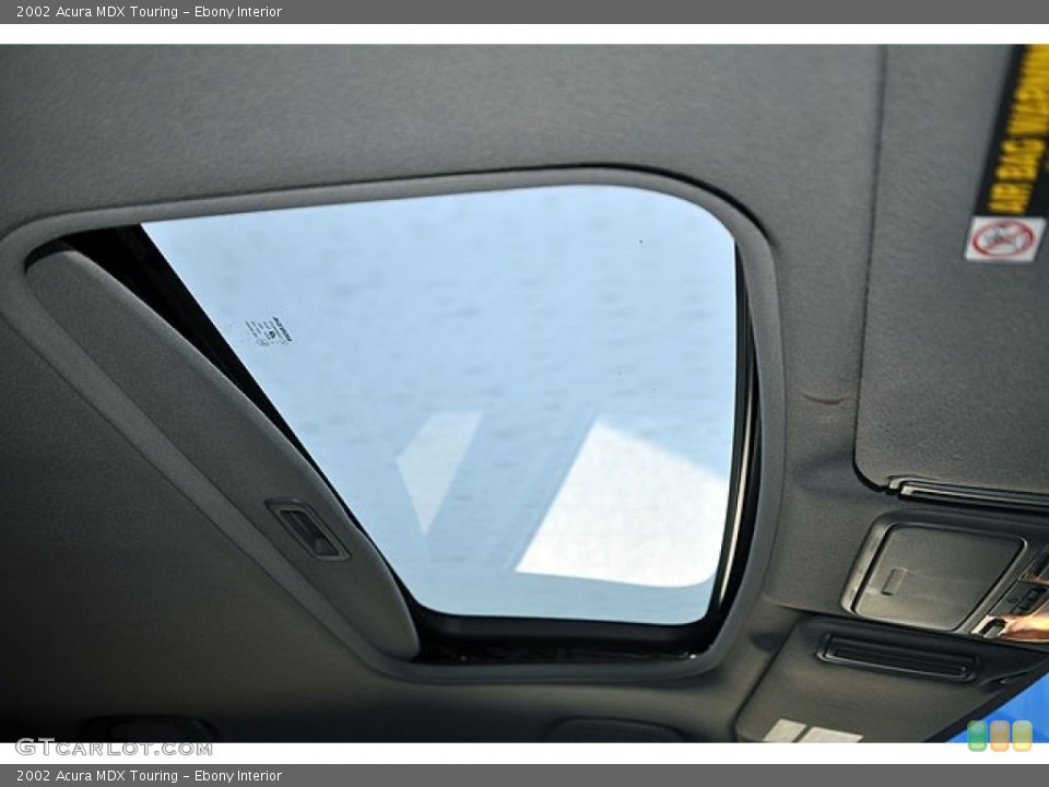 Ebony Interior Sunroof for the 2002 Acura MDX Touring #69913913