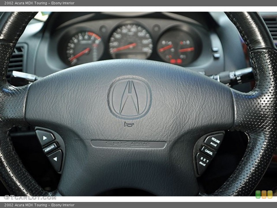 Ebony Interior Steering Wheel for the 2002 Acura MDX Touring #69913922