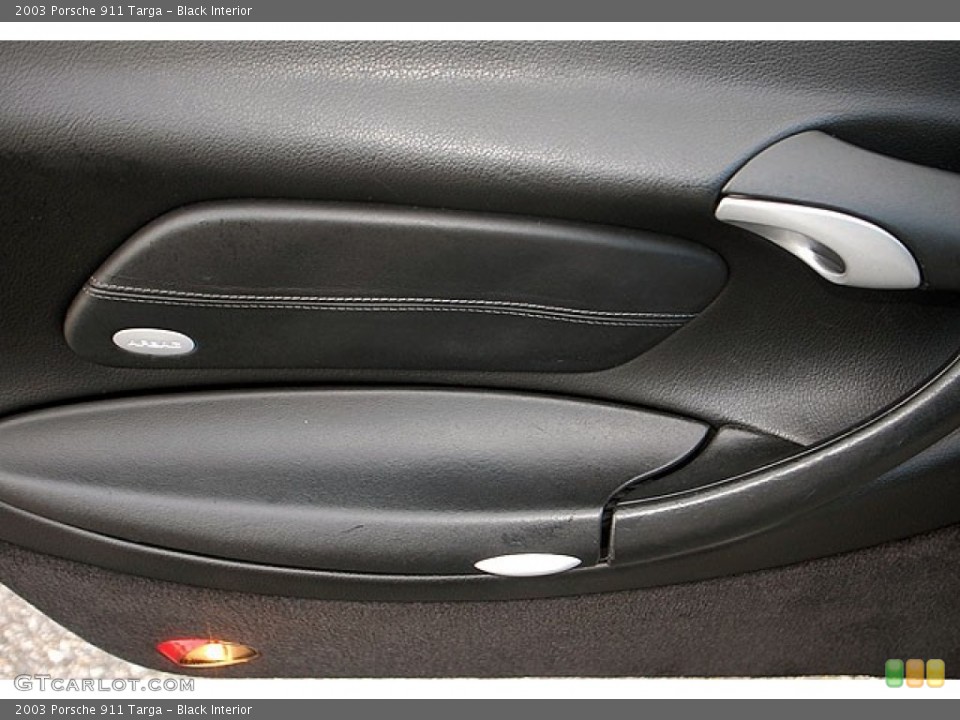 Black Interior Door Panel for the 2003 Porsche 911 Targa #69914780