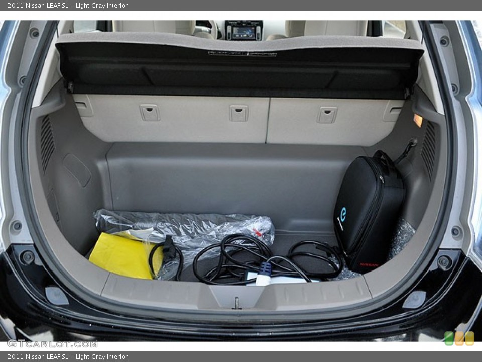 Light Gray Interior Trunk for the 2011 Nissan LEAF SL #69916529