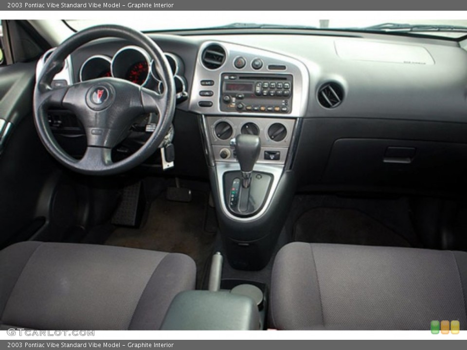 Graphite Interior Dashboard for the 2003 Pontiac Vibe  #69916607