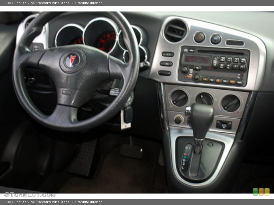 Graphite Interior Dashboard for the 2003 Pontiac Vibe  #69916616