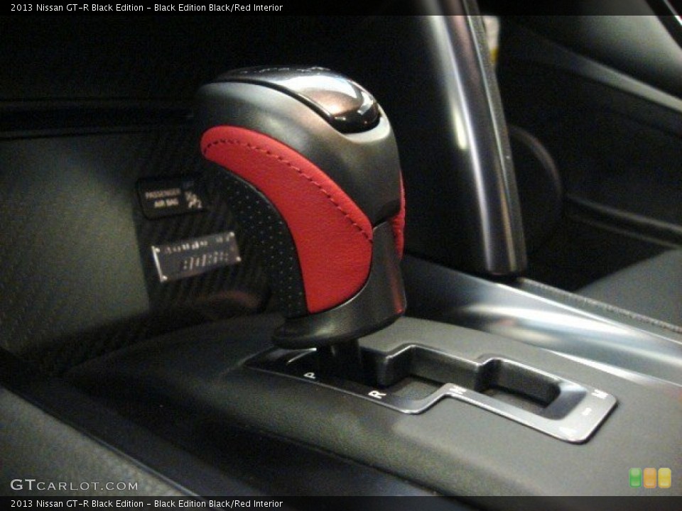 Black Edition Black/Red Interior Transmission for the 2013 Nissan GT-R Black Edition #69918440