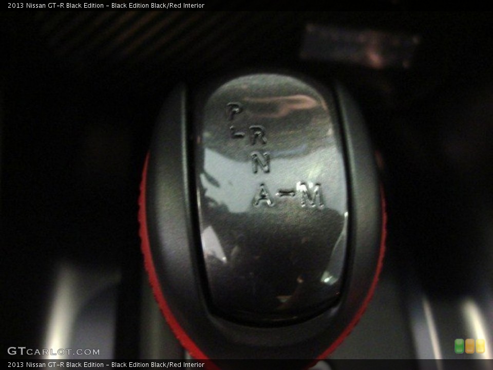 Black Edition Black/Red Interior Transmission for the 2013 Nissan GT-R Black Edition #69918449