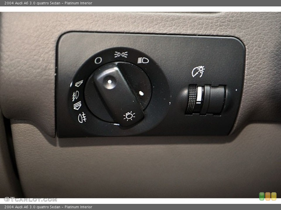 Platinum Interior Controls for the 2004 Audi A6 3.0 quattro Sedan #69918800