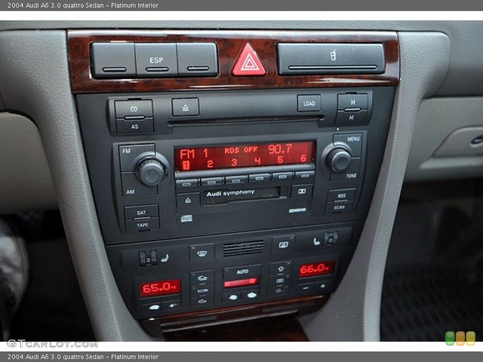 Platinum Interior Controls for the 2004 Audi A6 3.0 quattro Sedan #69918809