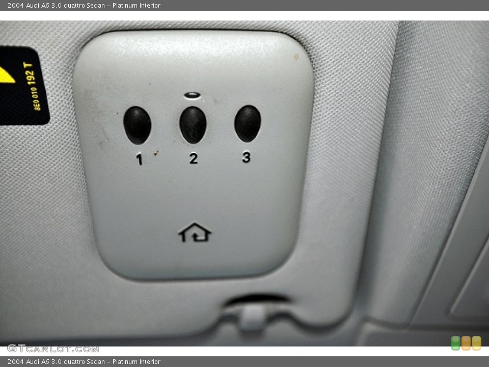 Platinum Interior Controls for the 2004 Audi A6 3.0 quattro Sedan #69918815
