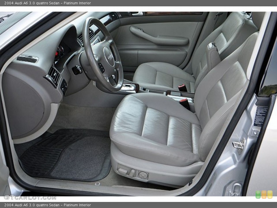 Platinum Interior Photo for the 2004 Audi A6 3.0 quattro Sedan #69918839