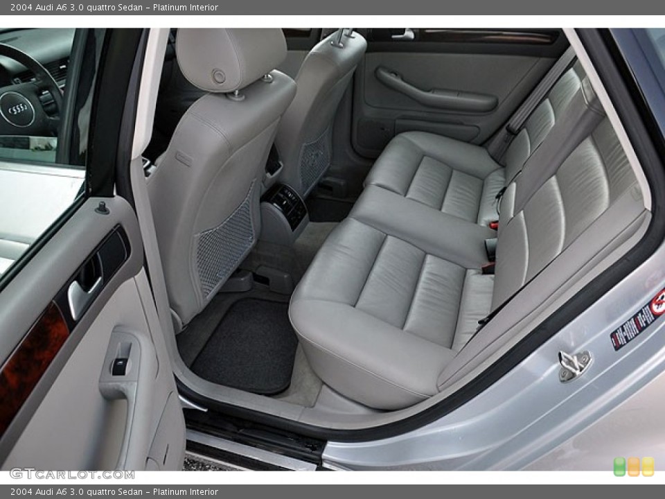 Platinum Interior Rear Seat for the 2004 Audi A6 3.0 quattro Sedan #69918848