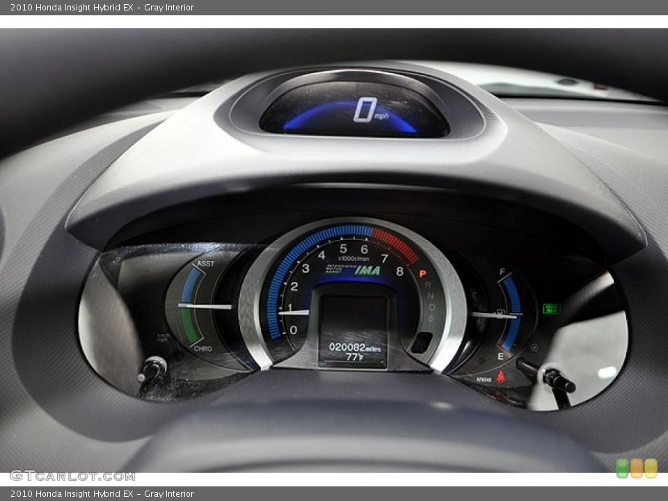 Gray Interior Gauges for the 2010 Honda Insight Hybrid EX #69921189