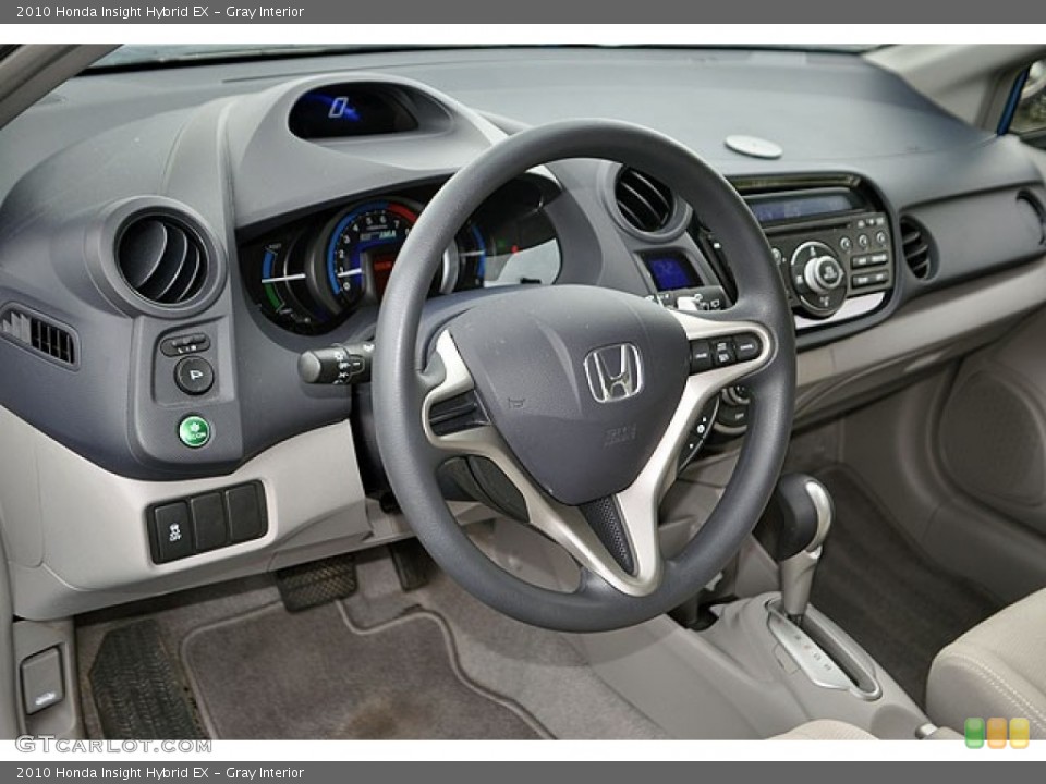 Gray Interior Dashboard for the 2010 Honda Insight Hybrid EX #69921209