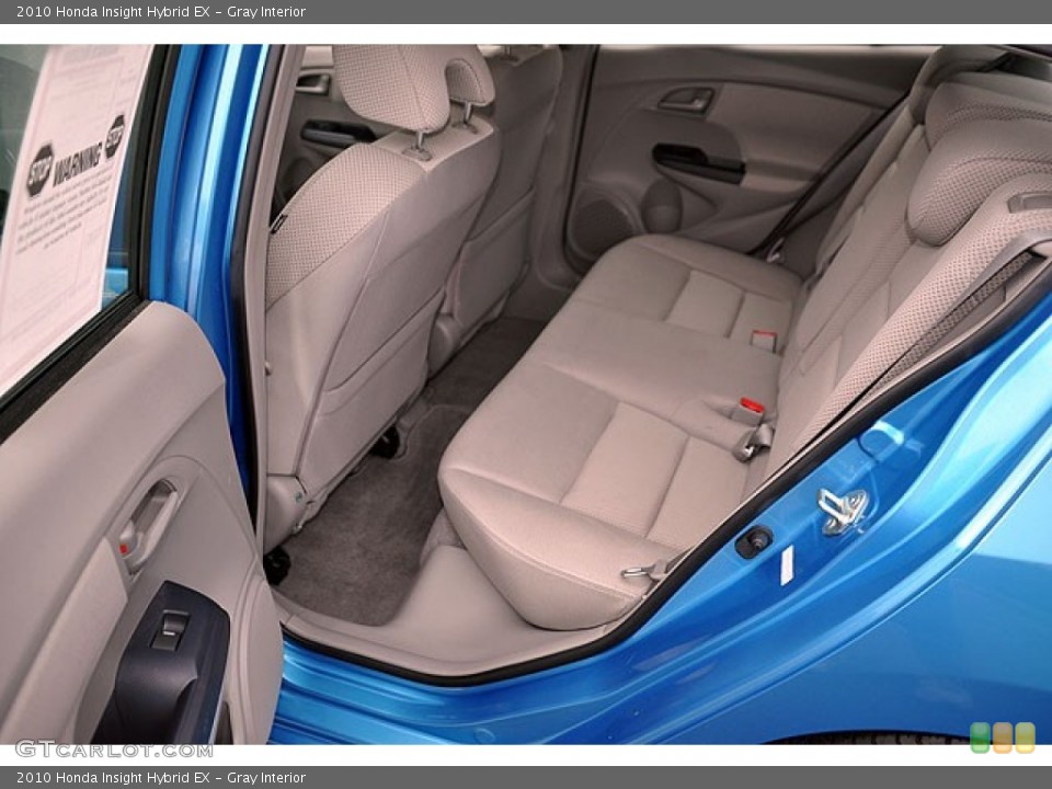 Gray Interior Rear Seat for the 2010 Honda Insight Hybrid EX #69921220