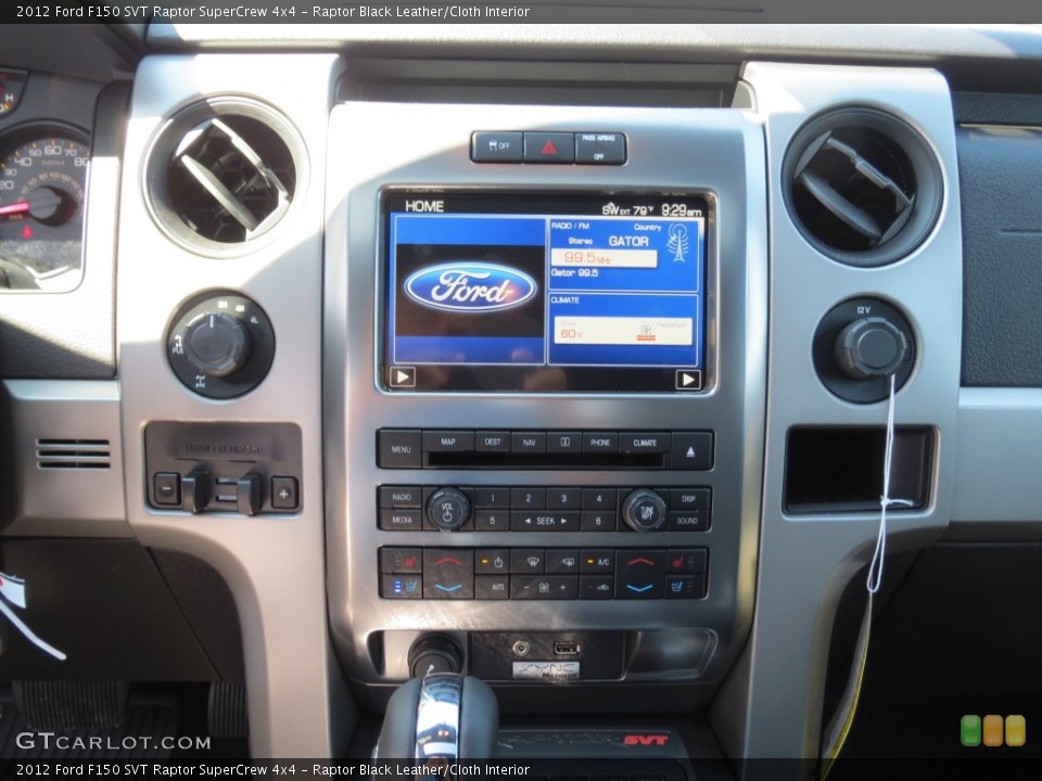 Raptor Black Leather/Cloth Interior Controls for the 2012 Ford F150 SVT Raptor SuperCrew 4x4 #69921935