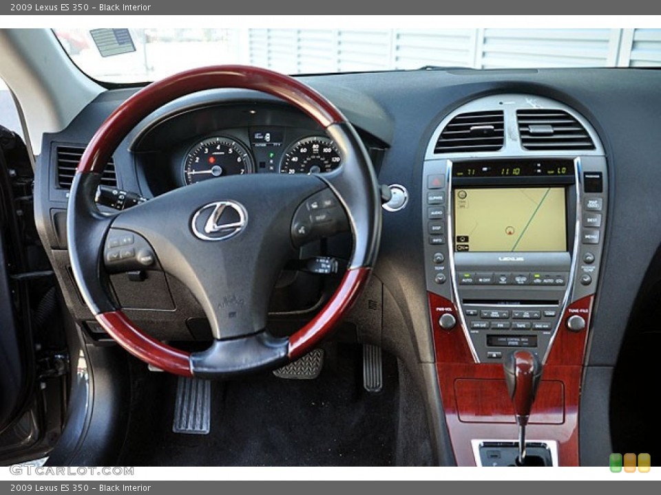 Black Interior Dashboard for the 2009 Lexus ES 350 #69922433