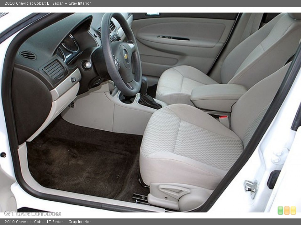 Gray Interior Front Seat for the 2010 Chevrolet Cobalt LT Sedan #69923497