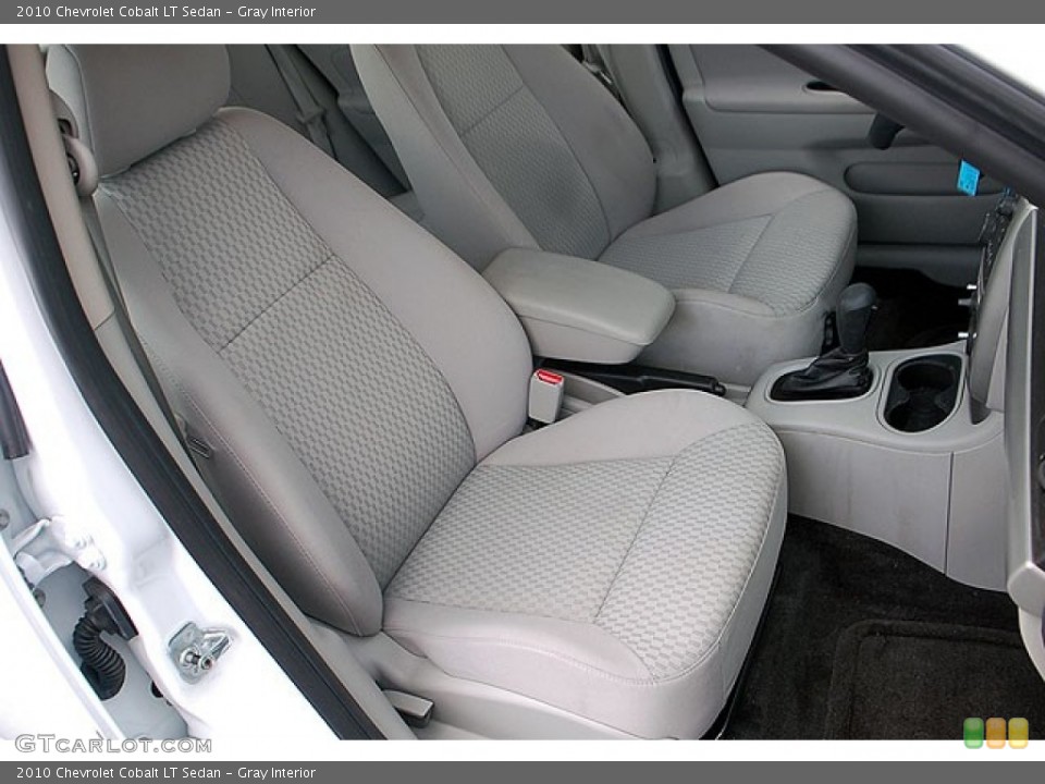 Gray Interior Front Seat for the 2010 Chevrolet Cobalt LT Sedan #69923576