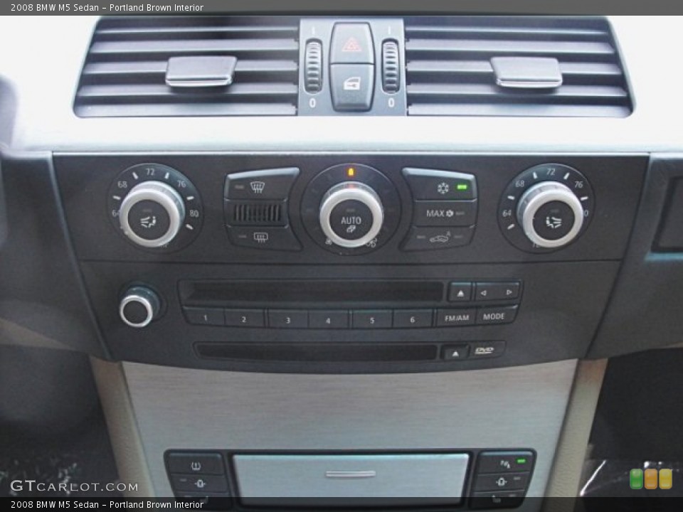 Portland Brown Interior Controls for the 2008 BMW M5 Sedan #69923884