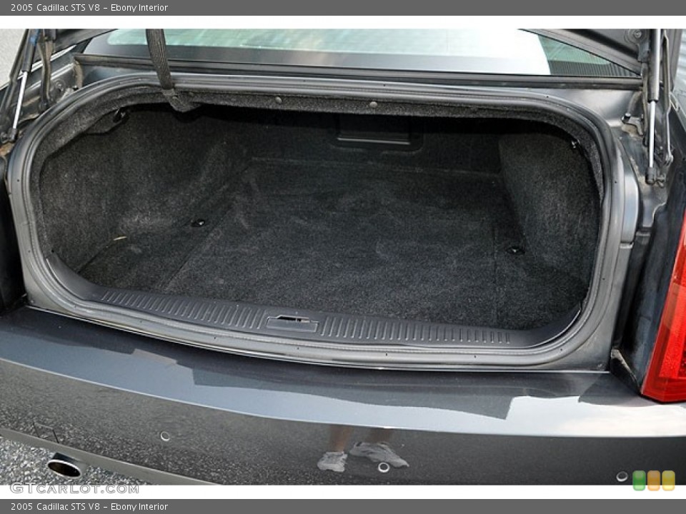 Ebony Interior Trunk for the 2005 Cadillac STS V8 #69924200