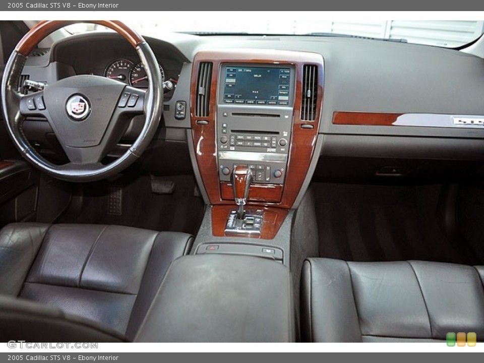 Ebony Interior Dashboard for the 2005 Cadillac STS V8 #69924233