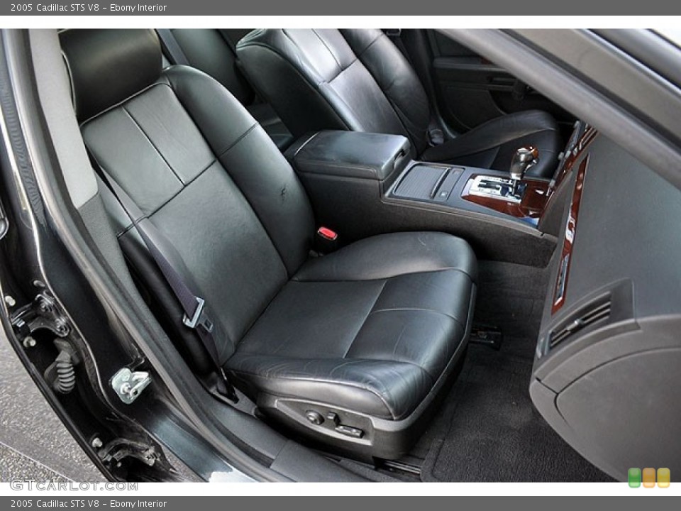 Ebony Interior Photo for the 2005 Cadillac STS V8 #69924242