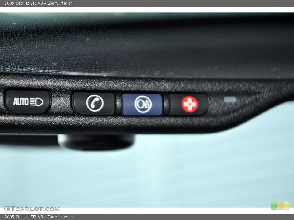 Ebony Interior Controls for the 2005 Cadillac STS V8 #69924269