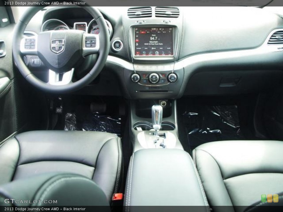 Black Interior Dashboard for the 2013 Dodge Journey Crew AWD #69924284