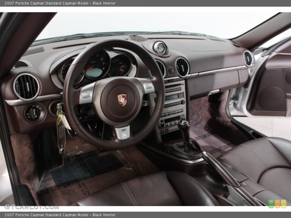 Black Interior Photo for the 2007 Porsche Cayman  #69924560