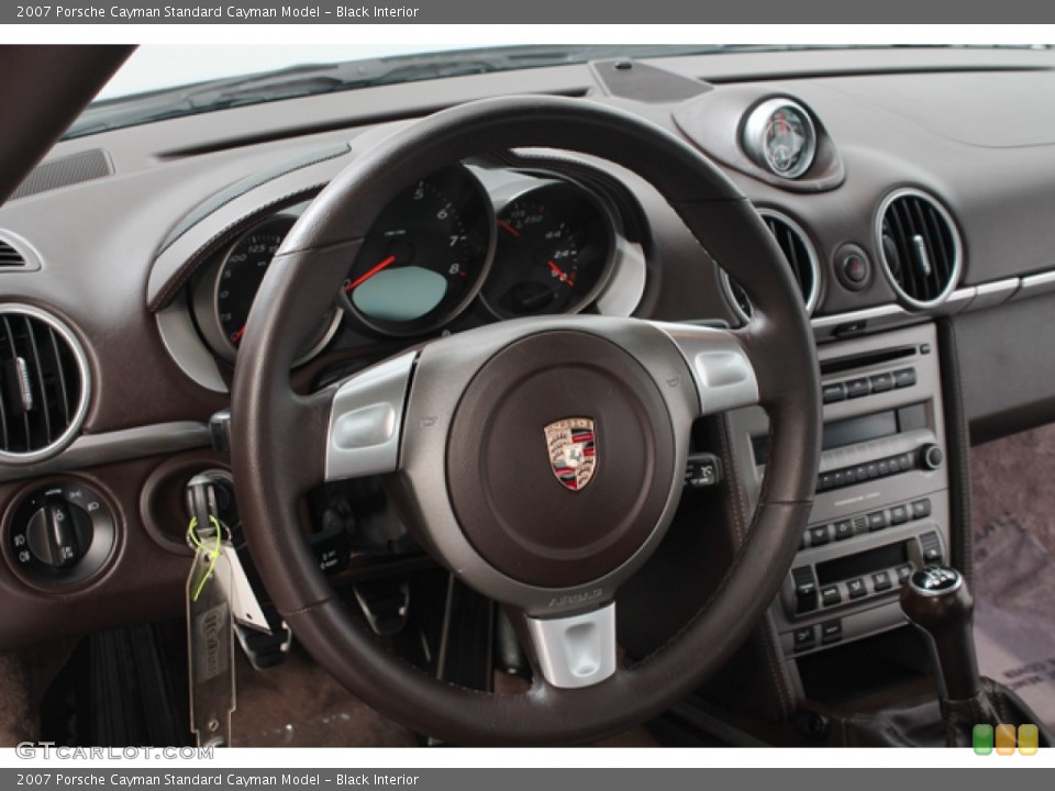 Black Interior Steering Wheel for the 2007 Porsche Cayman  #69924566