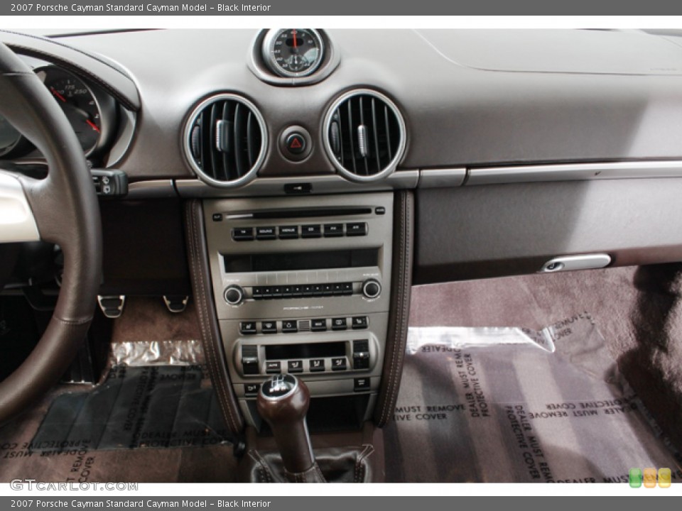 Black Interior Dashboard for the 2007 Porsche Cayman  #69924587