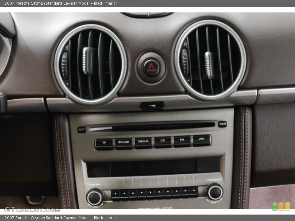 Black Interior Controls for the 2007 Porsche Cayman  #69924597
