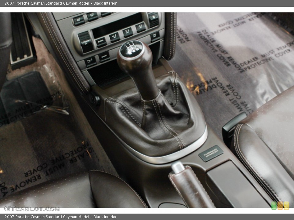 Black Interior Transmission for the 2007 Porsche Cayman  #69924617