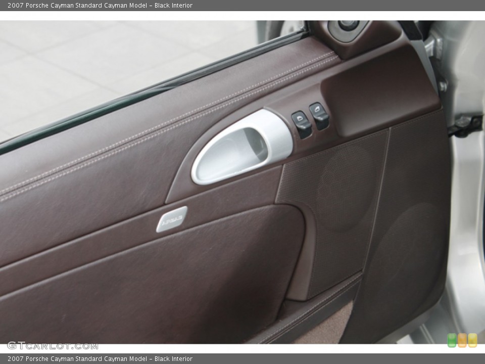 Black Interior Controls for the 2007 Porsche Cayman  #69924642