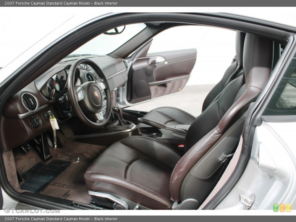 Black Interior Prime Interior for the 2007 Porsche Cayman  #69924653