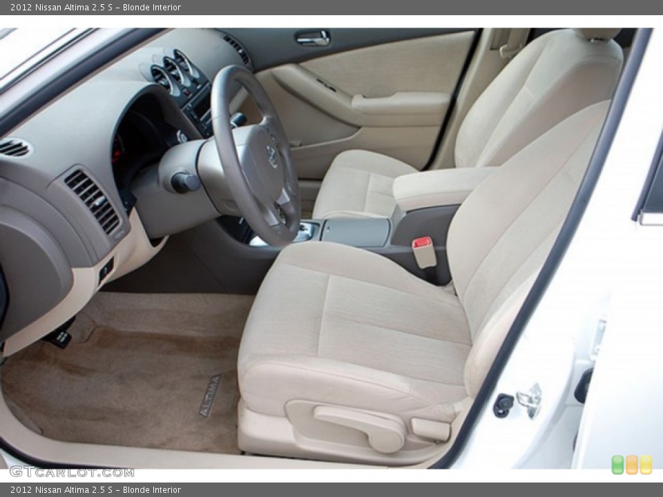 Blonde Interior Prime Interior for the 2012 Nissan Altima 2.5 S #69924968