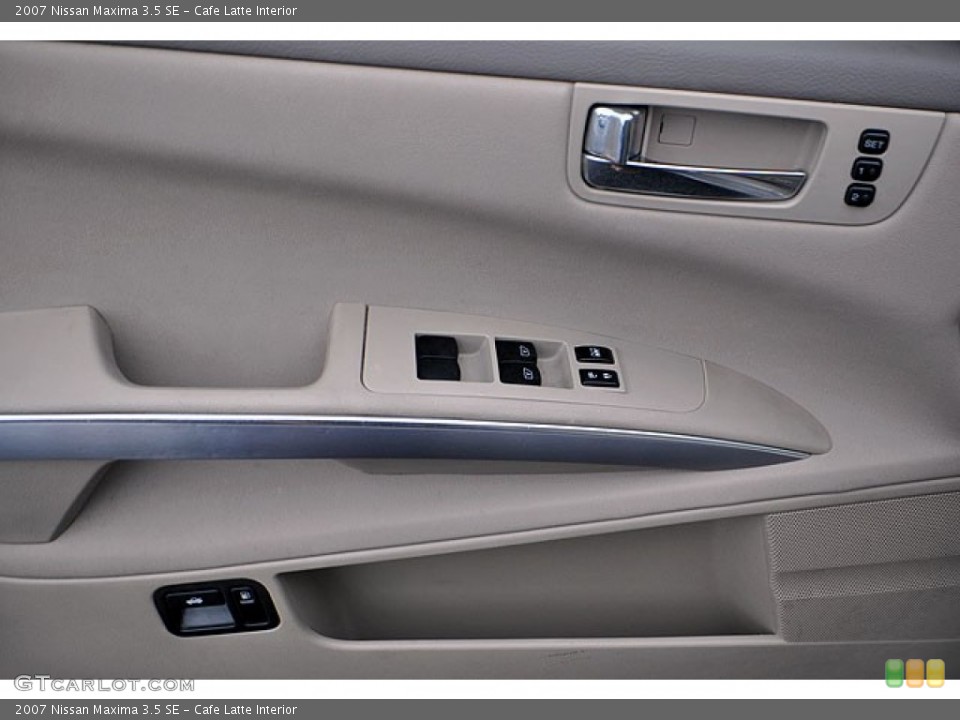 Cafe Latte Interior Door Panel for the 2007 Nissan Maxima 3.5 SE #69926981