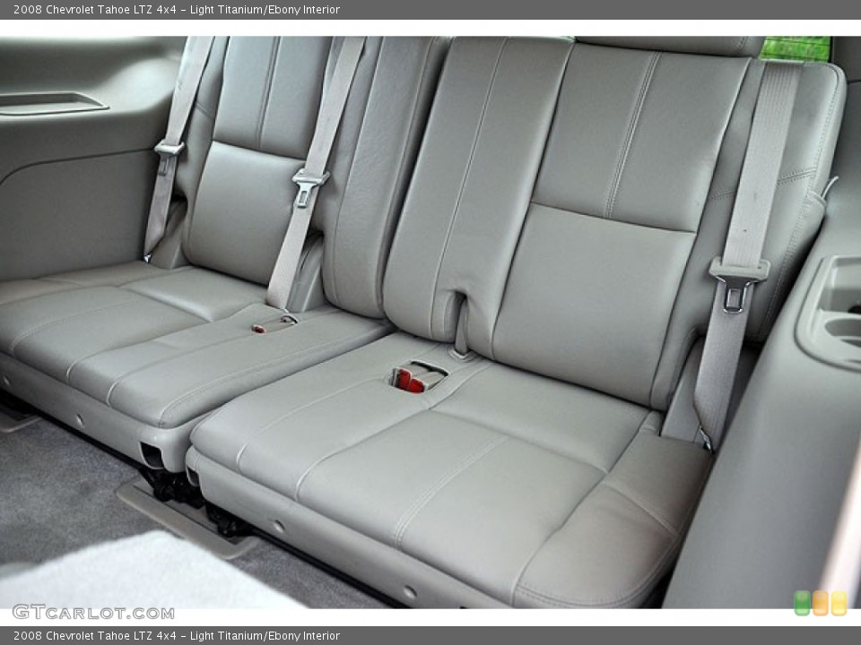 Light Titanium/Ebony Interior Rear Seat for the 2008 Chevrolet Tahoe LTZ 4x4 #69927407