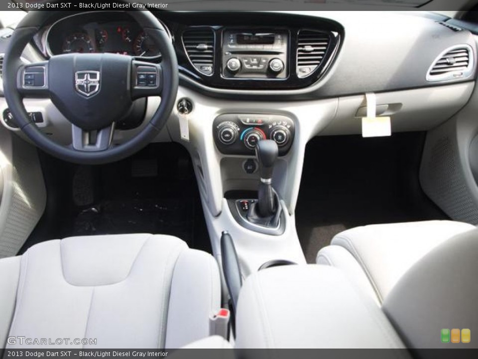 Black/Light Diesel Gray Interior Dashboard for the 2013 Dodge Dart SXT #69929300
