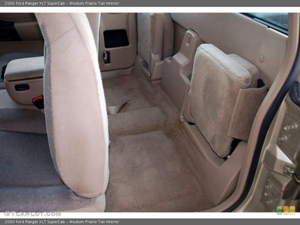 Medium Prairie Tan Interior Rear Seat for the 2000 Ford Ranger XLT SuperCab #69929840