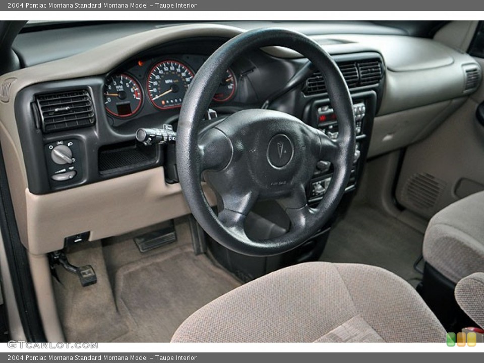 Taupe Interior Photo for the 2004 Pontiac Montana  #69930521