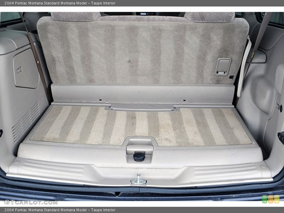 Taupe Interior Trunk for the 2004 Pontiac Montana  #69930569