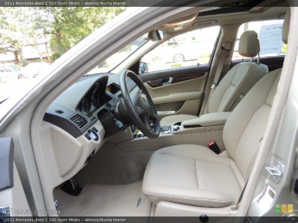 Almond/Mocha Interior Photo for the 2011 Mercedes-Benz C 300 Sport 4Matic #69932327