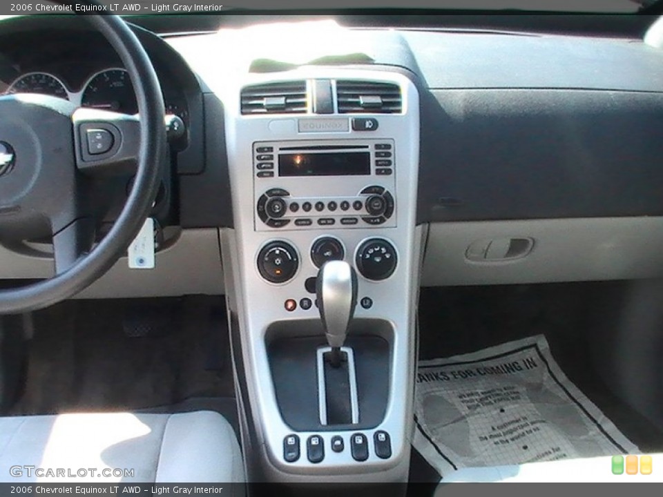Light Gray Interior Controls for the 2006 Chevrolet Equinox LT AWD #69932963